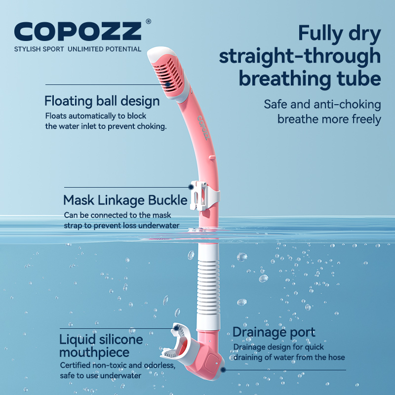 COPOZZ 새로운 다이빙 마스크 풀 비전 마스크 수중 - Freediving Mask Set 리뷰 및 가격