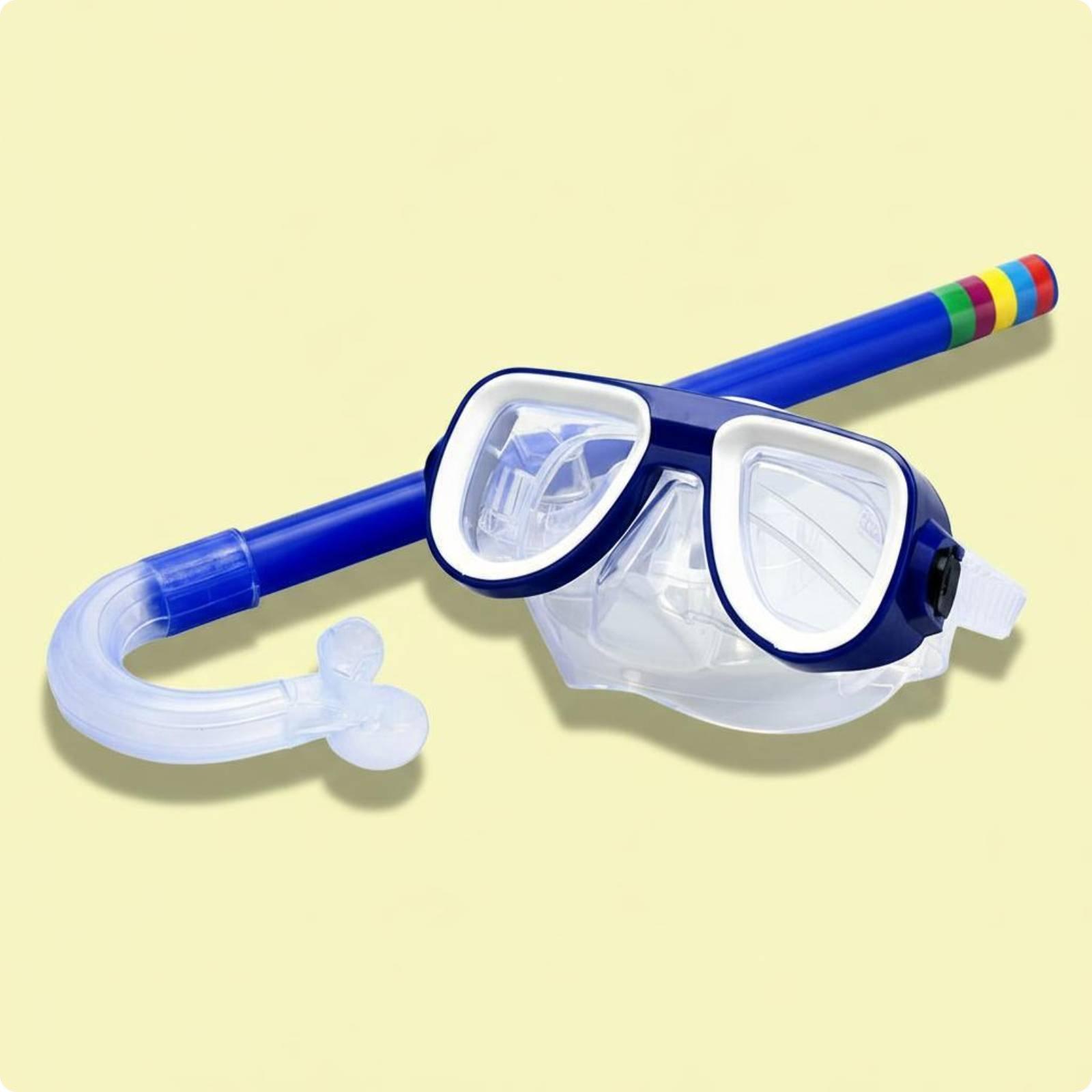 어린이 스노클링 마스크 안전하게 착용되는 키즈 스노클  - Freediving Mask Set 리뷰 및 가격